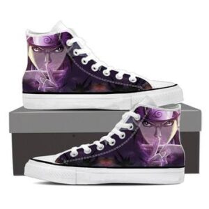 Naruto Shadow Clone Hand Sign Cool Violet 3d Sneakers Shoes