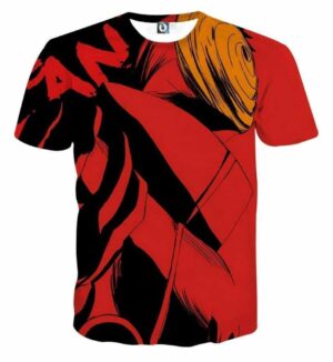 Naruto Akatsuki Obito Mask Dope Design Trendy T-Shirt