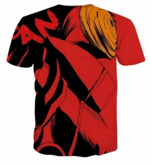 Naruto Akatsuki Obito Mask Dope Design Trendy T-Shirt