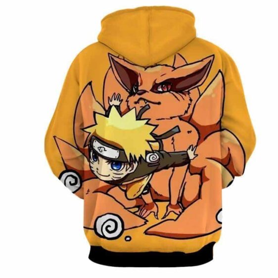 Naruto And His Fox Fanfiction Japanese Anime Cool Hoodie