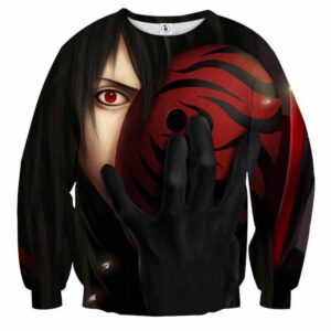 Naruto Anime Madara Mask Fantasy Artwork Design Sweatshirt