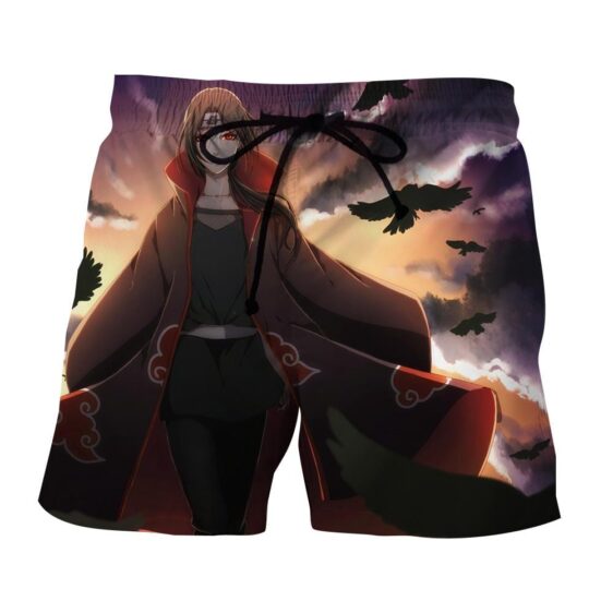 Naruto Female Itachi Fan Art Design Akatsuki Dope Shorts