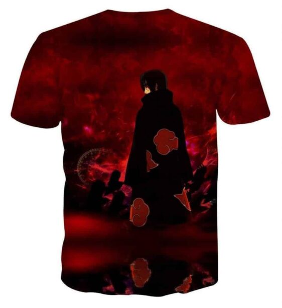 Naruto Itachi Uchiha Akatsuki Ninja Magic Style Dope T-Shirt