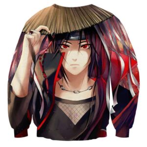 Naruto Japan Anime Female Itachi Fan Art Design Sweatshirt