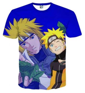 Naruto Japan Anime His Father Protective Amazing T-Shirt