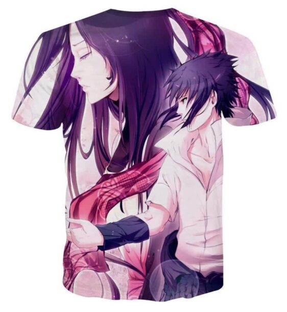 Naruto Japan Anime Sasuke Yuki Hatake Romance Cool T-Shirt