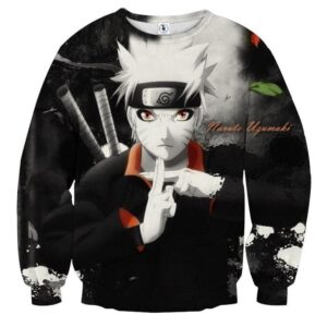 Naruto Jinchuuriki Lengen Ninja Fan Art Anime Sweatshirt