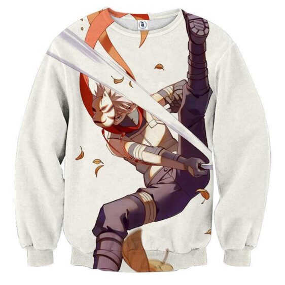Naruto Kakashi Anbu Captain Cool Fan Art Design Sweatshirt