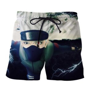 Naruto Kakashi Dual Chidori Ultimate Ninja Storm Shorts