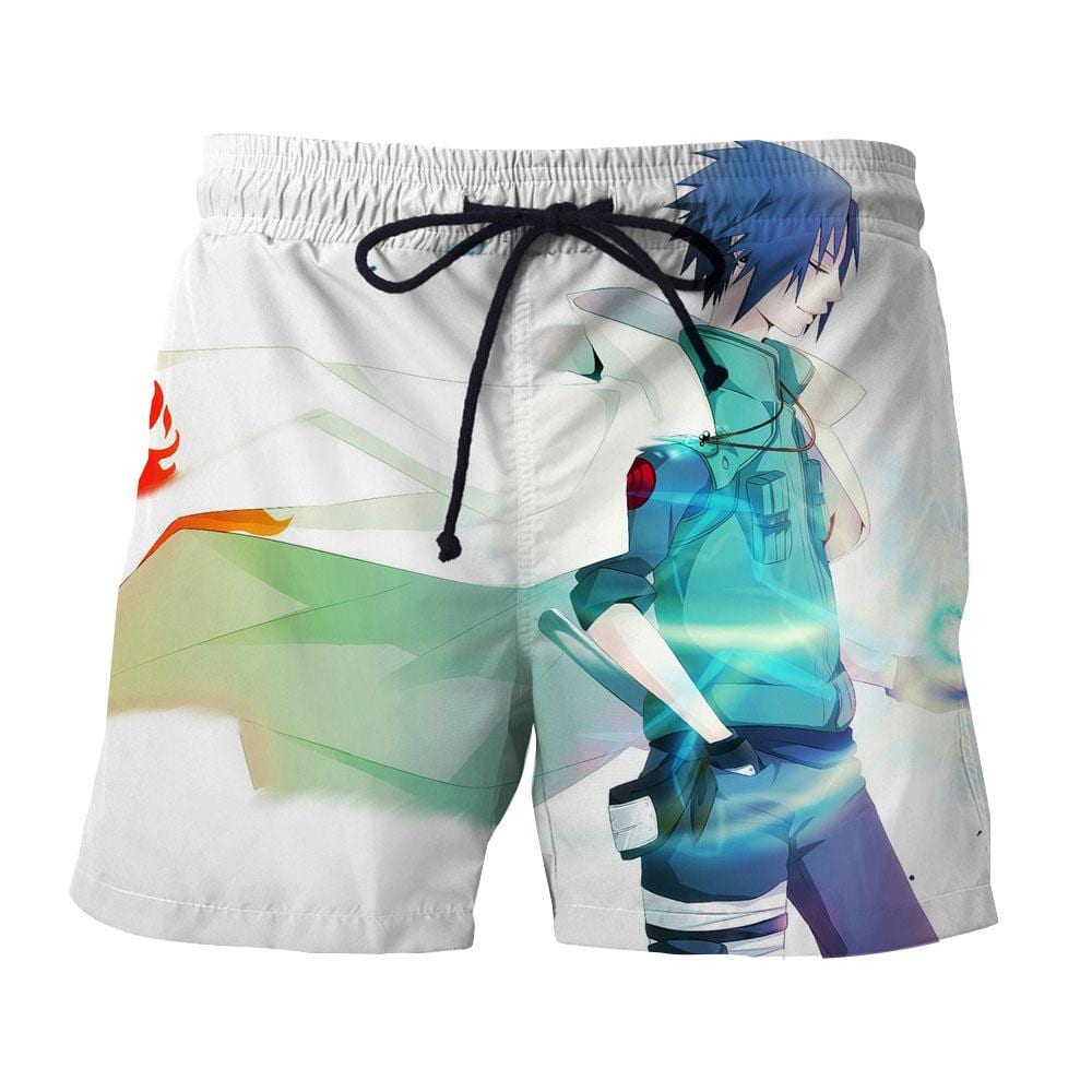 Naruto Kakashi Female Version Chidori Fan Art Cool Shorts - Saiyan Stuff
