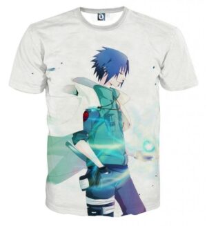 Naruto Kakashi Female Version Chidori Fan Art Design T-Shirt