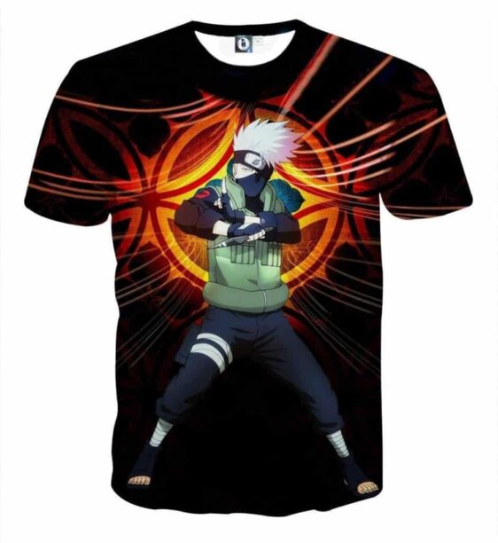 Naruto Kakashi Hatake Copy Ninja Cool Symbol Art T-Shirt