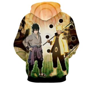 Naruto Sasuke Legendary Ninjas Sage Mode Dope Design Hoodie