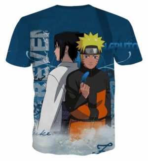 Naruto Sasuke Two Sides Japan Anime Amazing Cool T-Shirt