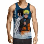 Naruto Sasuke Two Sides Japan Anime Amazing Cool Tank Top