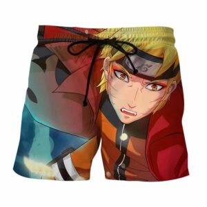 Naruto Shippuden Handsome Realistic Fan Art Summer Shorts