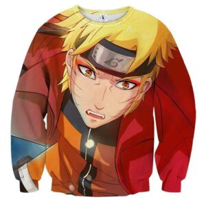 Naruto Shippuden Handsome Realistic Fan Art Sweatshirt