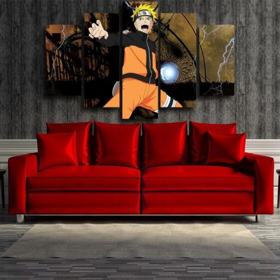 Naruto Shippuden Ninja Hero Rasengan Cool Style 5pcs Canvas