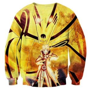 Naruto Sixth Path Sage Mode Kurama Fox Awesome Sweatshirt