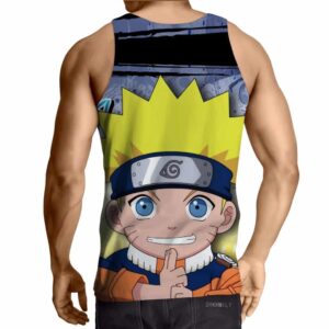 Naruto Uzumaki Chibi Style Design Cute Anime Tank Top