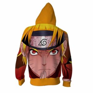 Naruto With Sharingan Eyes Shadow Clone Technique 3D Hoodie