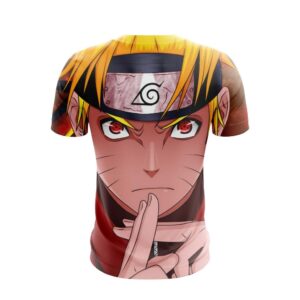 Naruto With Sharingan Eyes Shadow Clone Technique 3D T-Shirt