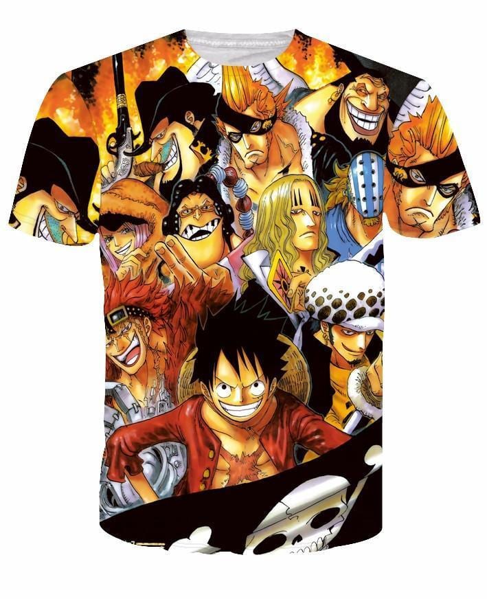 anime t shirt one piece