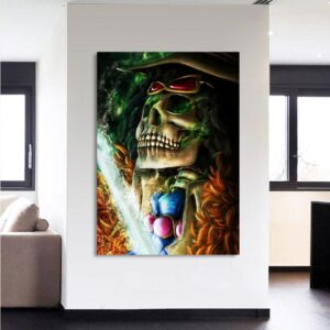 One Piece Brook Soul King Undead Pirate 1pc Wall Art Decor