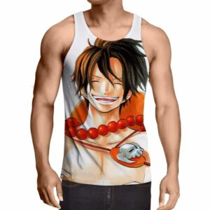 WANHONGYUE Anime One Piece Luffy Tank Top Débardeur de Sport Homme Femme Vest Gilet sans Manches T-Shirt 