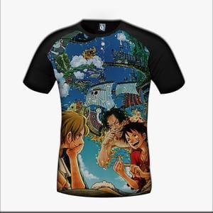 One Piece Luffy Ace Sabo Brotherhood Trending Design T-Shirt