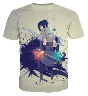 Sasuke Uchiha Art Work Design Japan Anime Dope T-Shirt