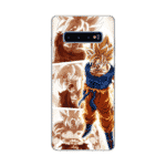 Angry Super Saiyan Goku Samsung Galaxy S10 Case