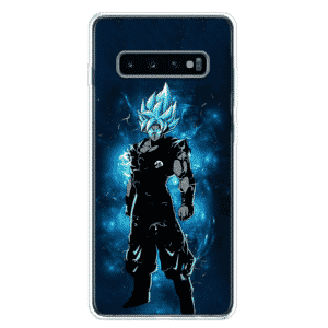 DBZ Blue Goku Samsung Galaxy S10 (S10 Plus & S10E) Case