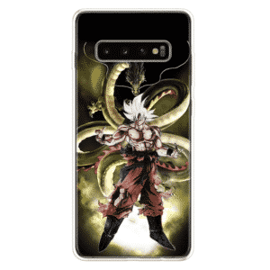DBZ Goku Ultra Instinct & Shenron Samsung Galaxy S10 Case