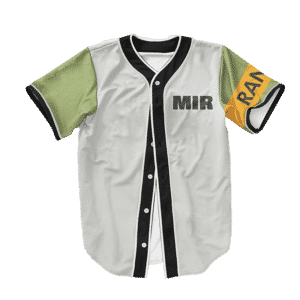 Dragon Ball Z Andriod 17 MIR Uniform Baseball Jersey