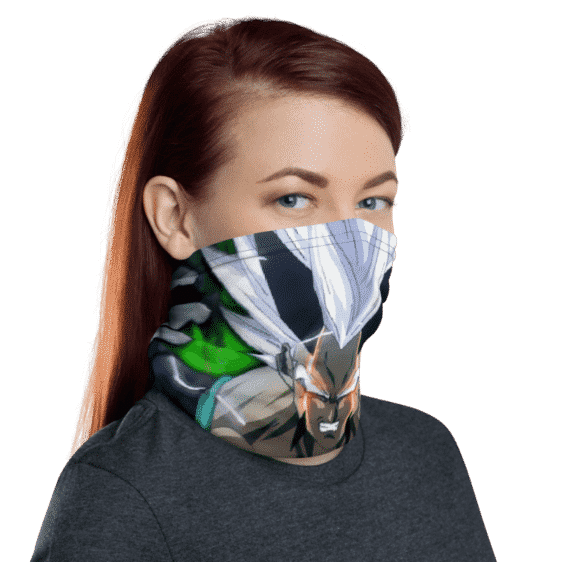 Dragon Ball Z Angry Zaiko Face Covering Neck Gaiter