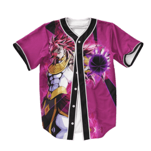 Dragon Ball Z Awesome Byo Power Up Art Baseball Jersey