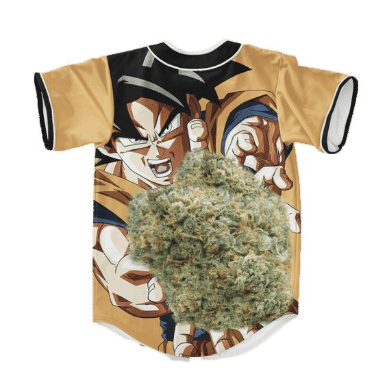Dragon Ball Z Kamehame Kush Goku Cool Baseball Jersey
