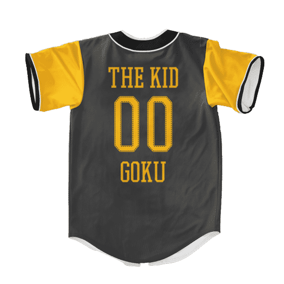 Dragon Ball Z Kid Goku Dope Kamehameha Symbol Baseball Jersey