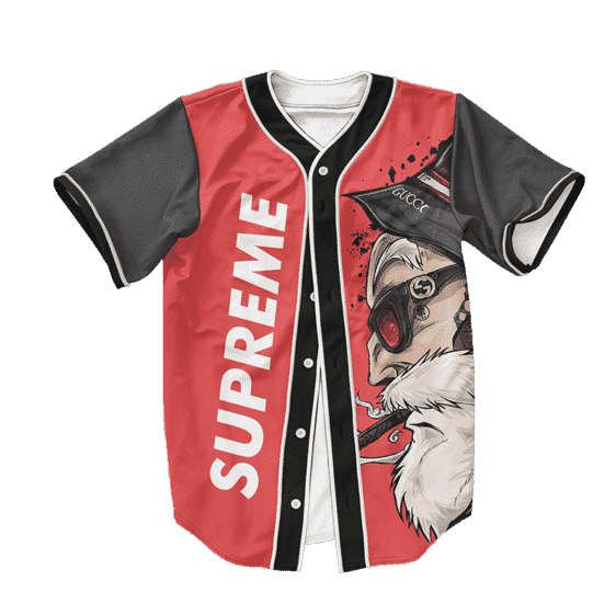 Dragon Ball Z Master Roshi Supreme Art Baseball Jersey