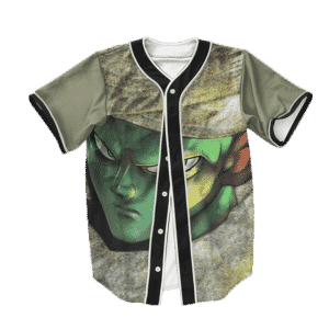 Dragon Ball Z Piccolo Wearing Weed Baseball Jersey