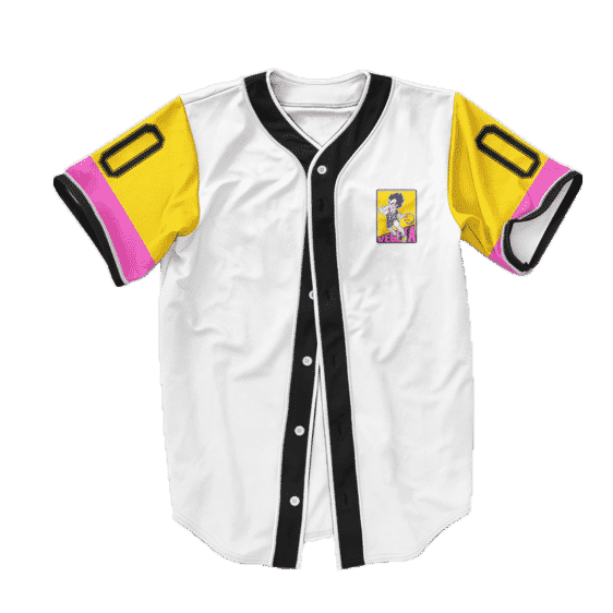 Dragon Ball Z Vegeta Playing Ball Art Baseball Jersey