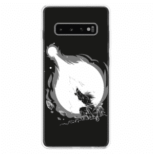 Goku Kamehameha Black & White Samsung Galaxy S10 Case