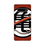 Master Roshi's Kanji Symbol Red Samsung Galaxy S10 Case
