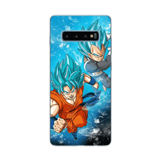 Son Goku & Vegeta Blue Samsung Galaxy S10 Case