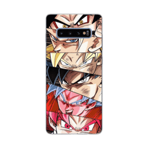 Son Goku's Different Forms Samsung Galaxy S10 Case