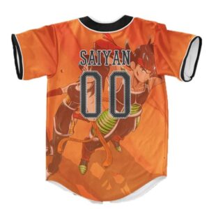 Dragon Ball Z Badass Bardock & Gine Baseball Jersey