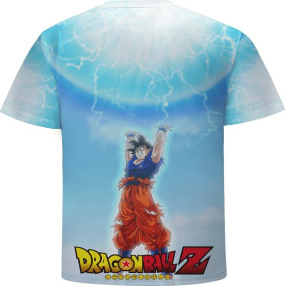 Dragon Ball Z Cool Goku Spirit Bomb Energy Art T-Shirt