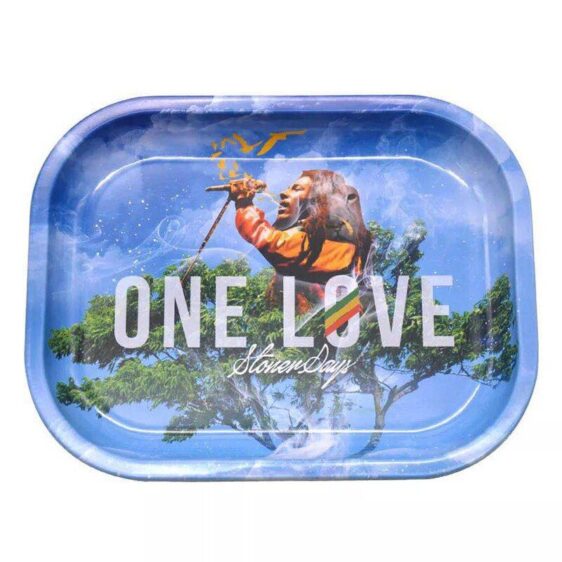 Bob Marley One Love Stoner Days Joints Rolling Tray