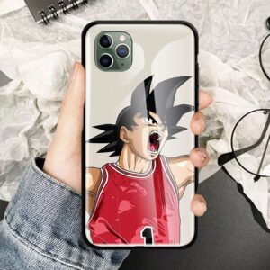 DBZ Goku Angry Basketball iPhone 12 (Mini, Pro & Pro Max) Cases